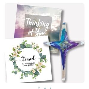 Luke Adams Glass Blowing Studio Cross